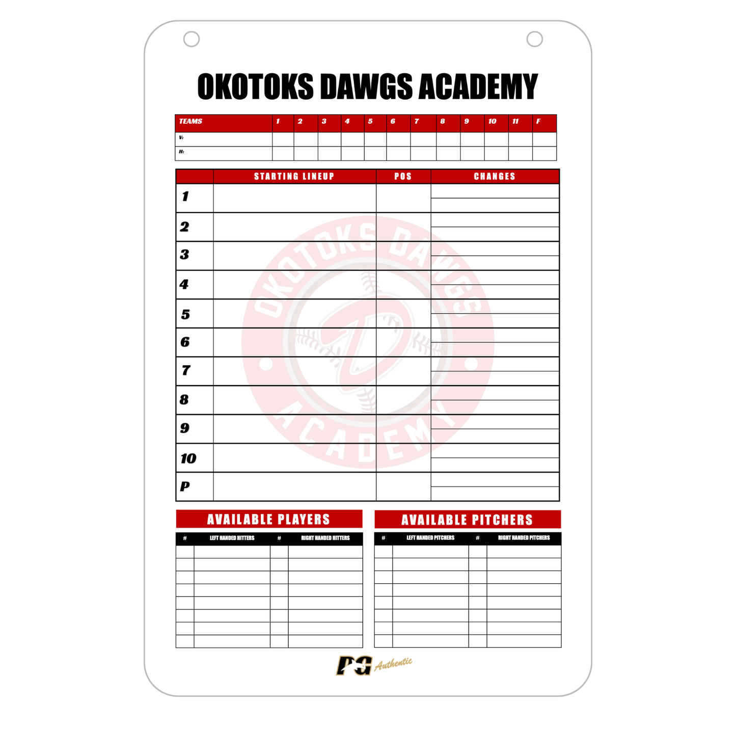Baseball/Softball - Coaching Boards